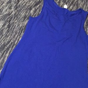 Sleeveless tank dress